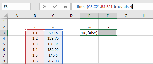how to get regression output in excel for a mac